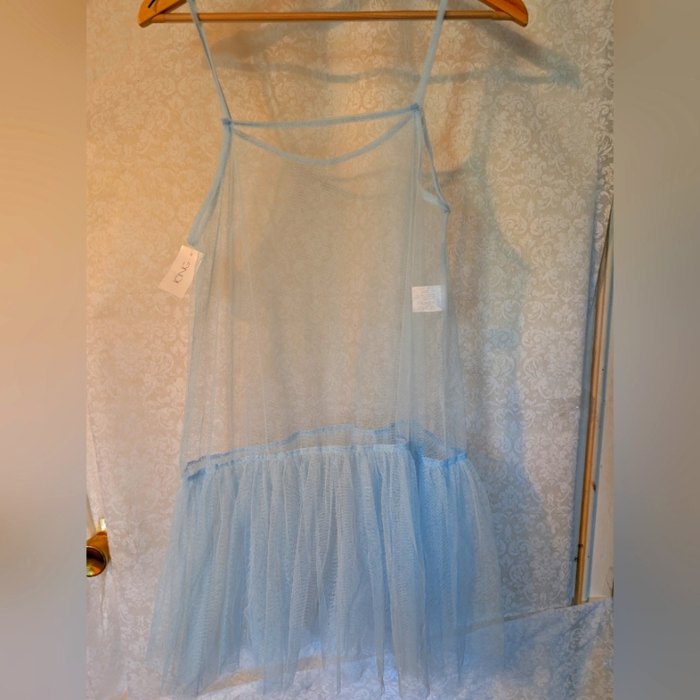 Sheer Blue‎ Cover Up One Size ICING NWT DRESS - Picture 10 of 12